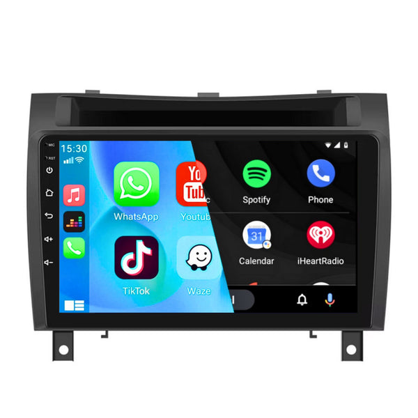 Mercedes SLK (2010) | Inbouw CarPlay & Android Auto | Zwart
