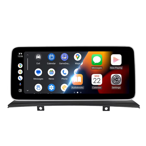 BMW 1 Series (2006 – 2011) | Inbouw CarPlay & Android Auto | Zwart