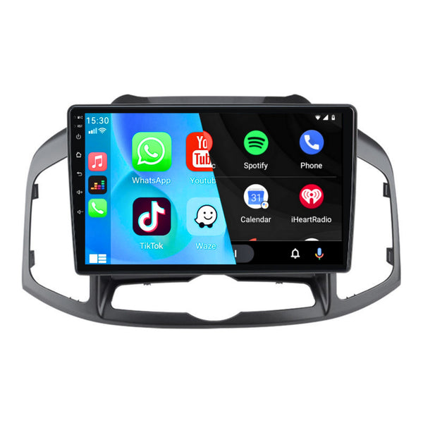 Chevrolet Captiva (2012 – 2017) | Inbouw CarPlay & Android Auto | Zwart
