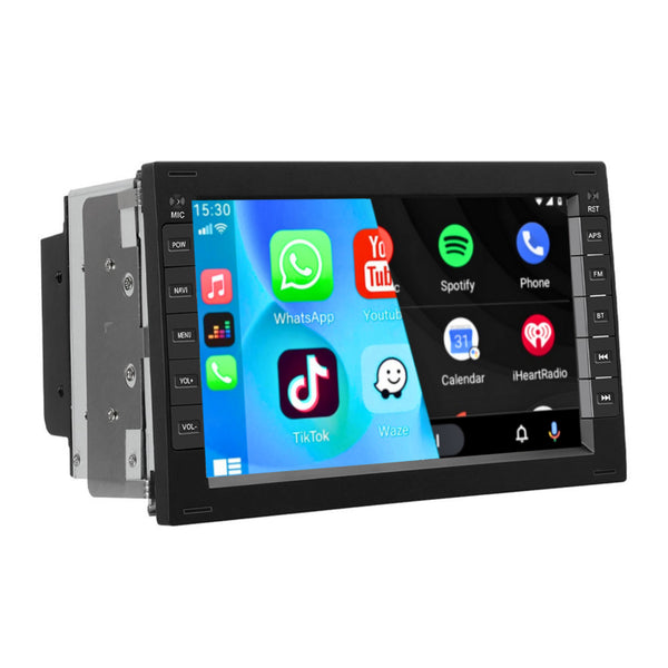 Volkswagen Golf IV (1997 – 2004) / Passat B5 (2001 – 2005) / Jetta V (2005 – 2008) / Polo IV (2004 – 2007) / Bora (2005 – 2010) | Inbouw CarPlay & Android Auto | Zwart