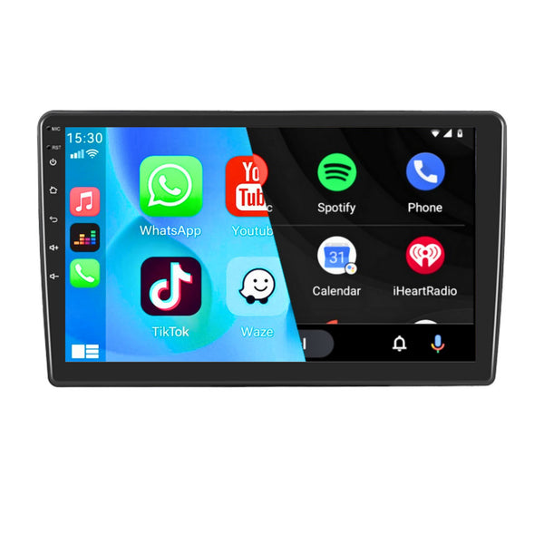 Jeep / Dodge / Chrysler (Universeel) | Inbouw CarPlay & Android Auto | Zwart