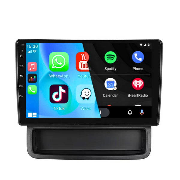 Renault Trafic (2008 – 2014) | Inbouw CarPlay & Android Auto | Zwart