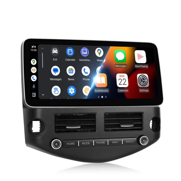 Toyota RAV4 III (2007 – 2011) | Inbouw CarPlay & Android Auto | Zwart