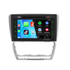 Skoda Octavia II (2007 – 2014) | Inbouw CarPlay & Android Auto | Zilver