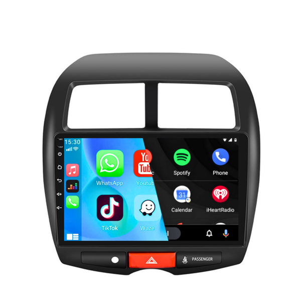 Mitsubishi ASX (2013 – 2015) / Peugeot 4008 (2012) | Inbouw CarPlay & Android Auto | Zwart