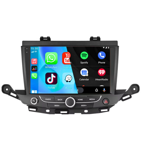 Opel Astra (2016 – 2017) | Inbouw CarPlay & Android Auto | Zwart