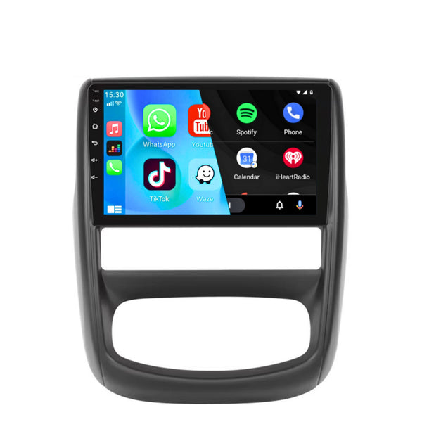 Renault Duster (2012 – 2016) / Nissan Terrano (2014 – 2018) | Inbouw CarPlay & Android Auto | Zwart