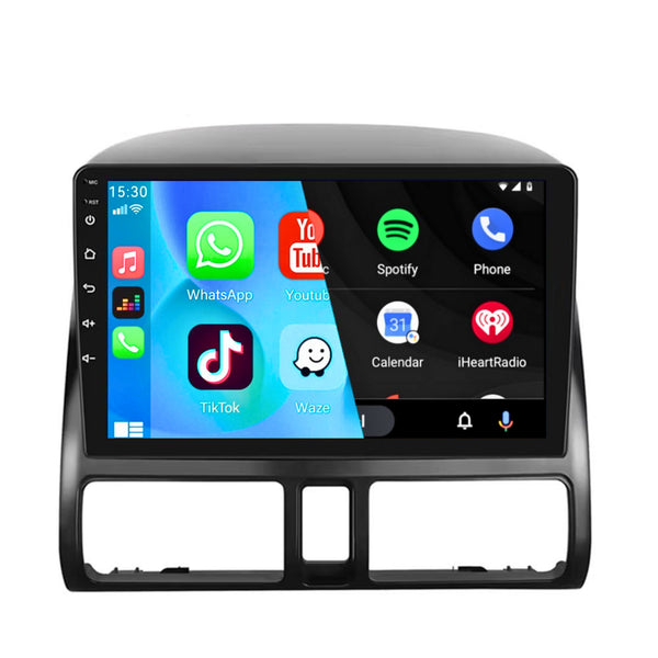 Honda CR-V (2002 – 2006) | Inbouw CarPlay & Android Auto | Zwart
