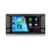 Volkswagen Touareg (2004–2010) / Transporter Multivan (2000–2024) | CarPlay & Android Auto | Zwart