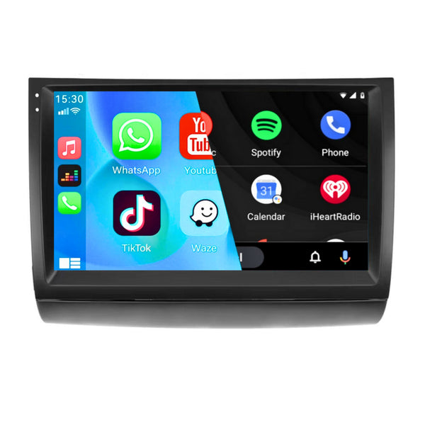 Toyota Prius / 20-serie (2003 – 2009) | Inbouw CarPlay & Android Auto | Zwart