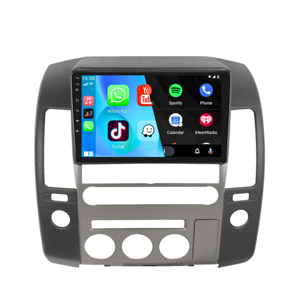 Nissan Pathfinder (2004 – 2014) / Navara (2004 – 2014) | Inbouw CarPlay & Android Auto | Zilver
