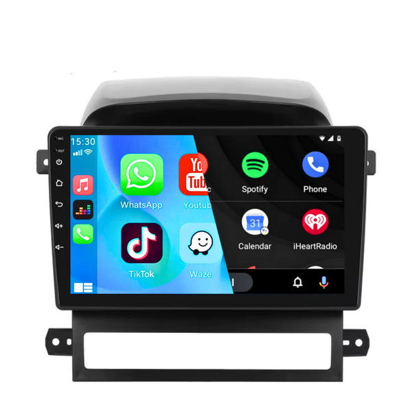 Chevrolet Captiva (2008 – 2012) | Inbouw CarPlay & Android Auto | Zwart