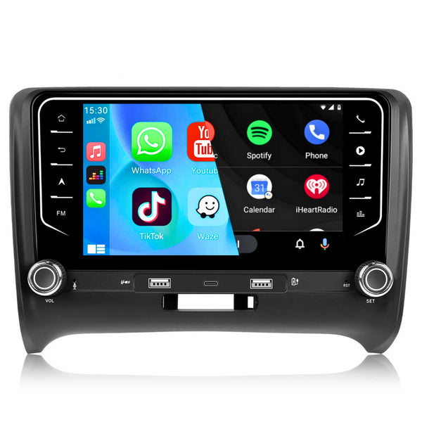 Audi TT (2008 – 2014) | Inbouw CarPlay & Android Auto | Zwart