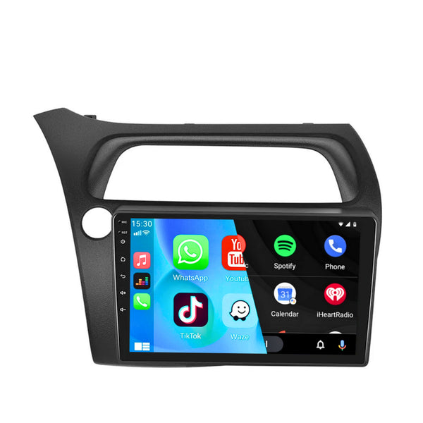 Honda Civic (2006 – 2011) | Inbouw CarPlay & Android Auto | Zwart
