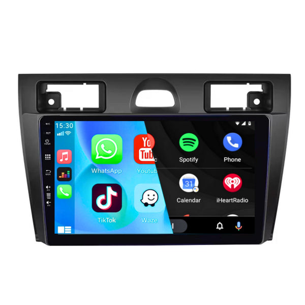 Ford Fiesta (2005 – 2012) | Inbouw CarPlay & Android Auto | Zwart