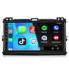 Toyota Land Cruiser Prado J120 / Lexus GX470 (2004 – 2009) | Inbouw CarPlay & Android Auto | Zwart