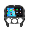 Mazda 2 (2007 – 2014) | Inbouw CarPlay & Android Auto | Zwart
