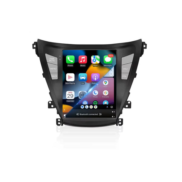 Hyundai Elantra (2014 – 2015) | Inbouw CarPlay & Android Auto | Zwart