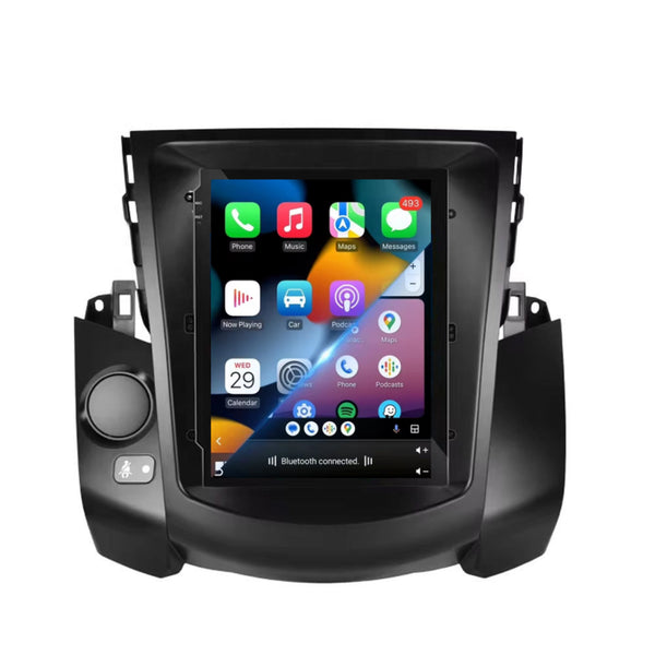 Toyota RAV4 III facelift (2009 – 2012) | Inbouw CarPlay & Android Auto | Zwart