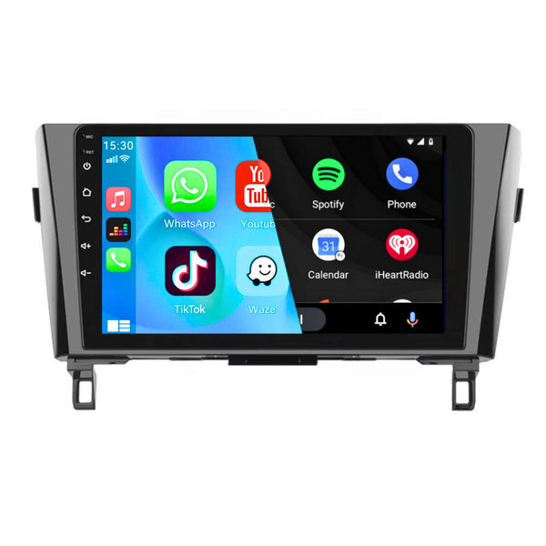 Nissan Qashqai (2016) / X-Trail (2014) | Inbouw CarPlay & Android Auto | Zwart