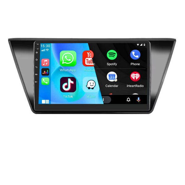 Volkswagen Touran L (2016) | Inbouw CarPlay & Android Auto | Zwart