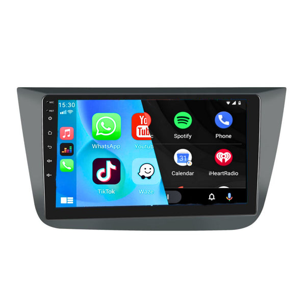 Seat Altea (2004 – 2016) | Inbouw CarPlay & Android Auto | Zwart