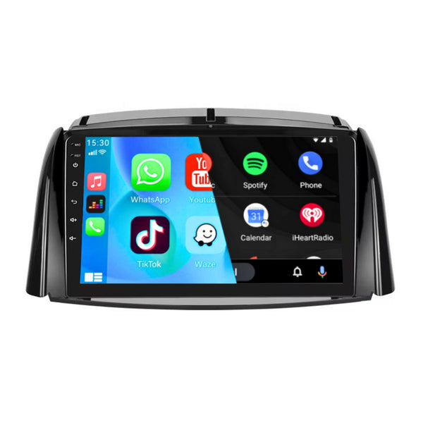 Renault Koleos I (2009 – 2016) | Inbouw CarPlay & Android Auto | Zwart