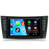 Mercedes E-Class W211 (2000 – 2016) / CLS-Class W219 (2004 – 2010) | Inbouw CarPlay & Android Auto | Zwart