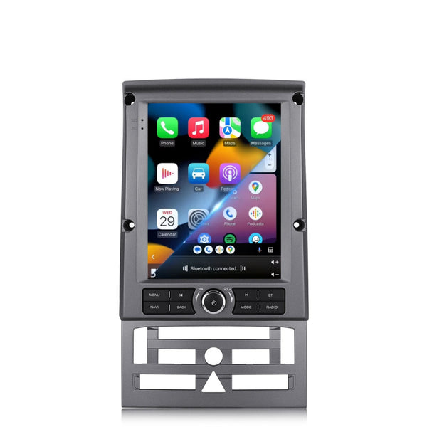 Peugeot 407 (2004 – 2011) | Inbouw CarPlay & Android Auto | Zilver