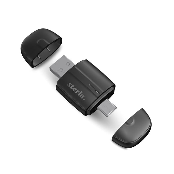 2in1 Draadloze CarPlay & Android Auto Dongle – USB-C & USB-A – Plug & Play – Automatische Verbinding – Voor iOS & Android
